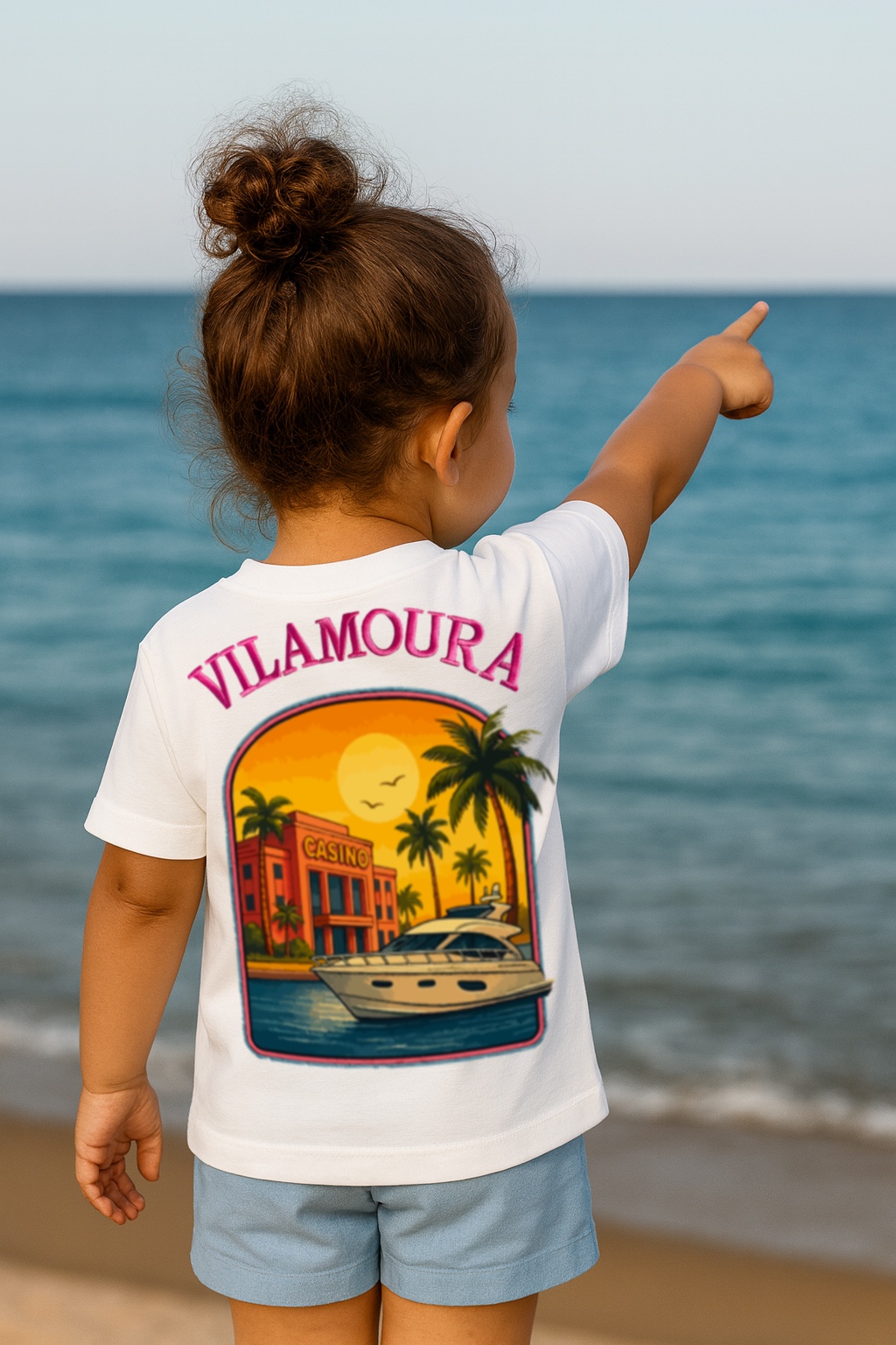 Vilamoura Tee — Blanc — vue 2