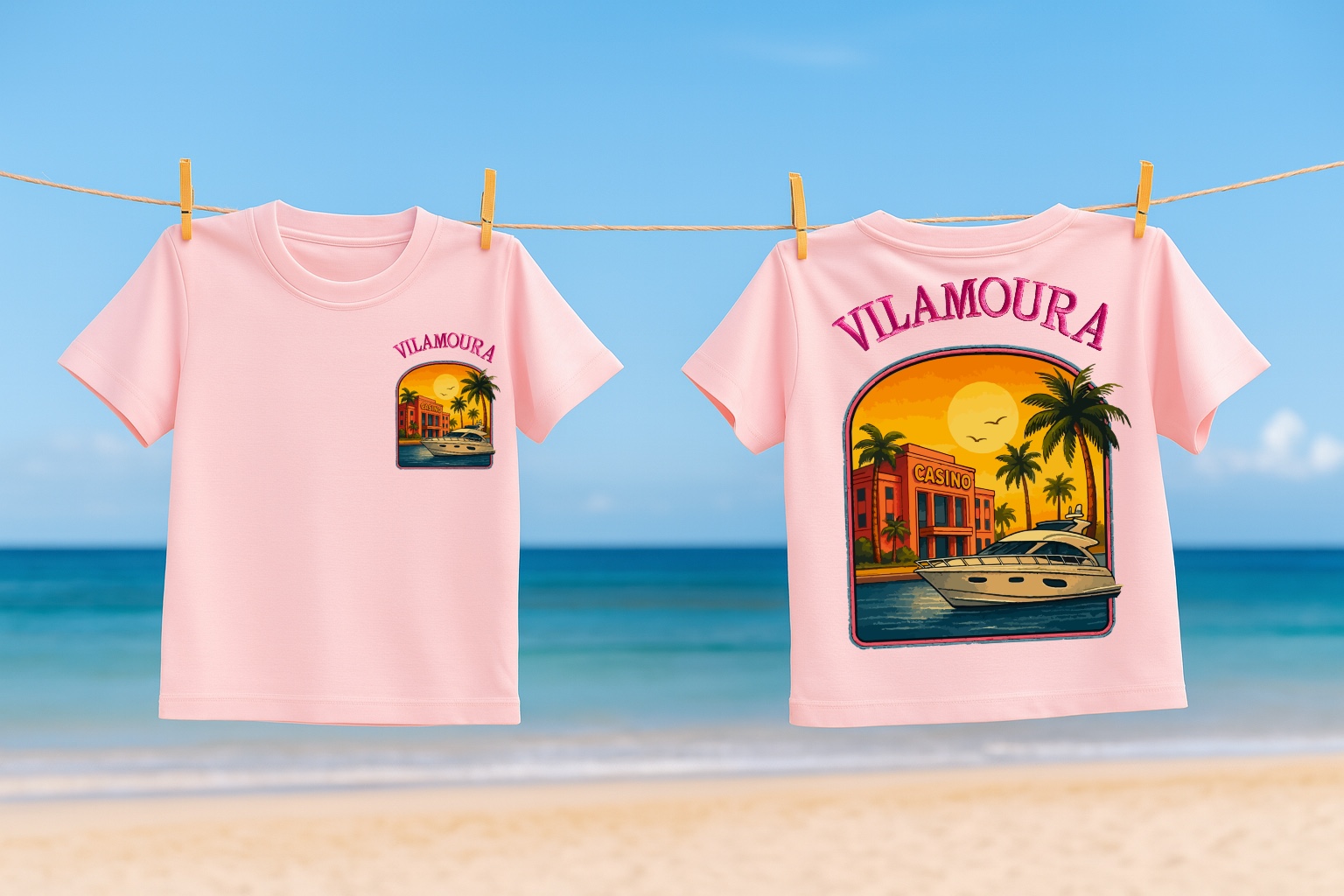 Vilamoura Tee — Rose